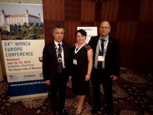Співпраця з керівництвом Wonca – Wonca Europe President та Wonca Europe President Elect
